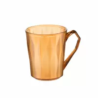 茶花菱格漱口杯 450ml/个