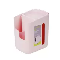 茶花 多功能收纳纸巾盒/个