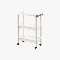茶花 多纳可移动三层置物架 47.5*21.6*65cm/个