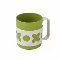 茶花 XO字母趣味口杯450ml/个