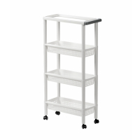 茶花 多纳可移动四层置物架4层 47.5*21.6*90.3cm/个
