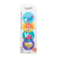 茶花 印花无痕粘钩32*11*2cm/套