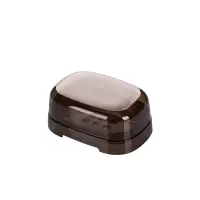 茶花 茜拉普有盖皂盒 12.1cm*8.4cm*5.1cm/个