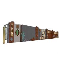 知田 景观文化长廊 ZT-WH1050 平方米