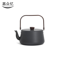 嘉众忆 户外露营铝合金木柄茶壶 JZY-NN34 个