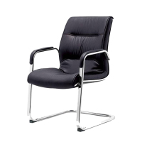 誉慧弓形皮椅常规/把