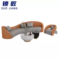 锁匠 接待沙发1+3+茶几套