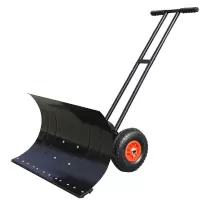 璐盐 除雪车推雪铲 双杆74cm 个