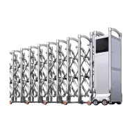 途务 铝合金伸缩围栏 高1.5m 米