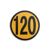 途务 减速牌 限速慢行牌限速标 120公里 块