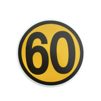 途务 减速牌 限速慢行牌限速标 60公里 块