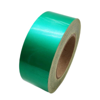 途务 反光警示胶带 绿色宽5cm*25m 卷