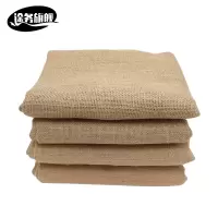 途务 黄麻布 宽60cm 米