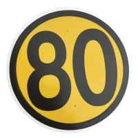 众城应鑫 减速牌 限速慢行牌 80公里 块