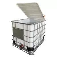 众城应鑫 吨桶 敞口PE塑料储水桶 500L 个