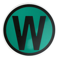 众城应鑫 减速牌 限速牌慢行牌w字牌反光警示牌 不带架 块