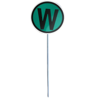 众城应鑫 减速牌 限速牌慢行牌w字牌反光警示牌 带架 块