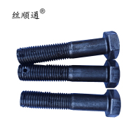 丝顺通 六角头螺杆带孔螺栓 M10*50/个