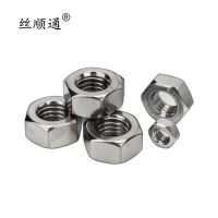 丝顺通 不锈钢六角螺母 M20/个