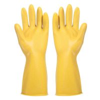 永满铁运 橡胶手套 乳胶手套 长袖S 双