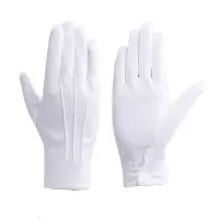 永满铁运 礼仪手套 三筋带扣 副