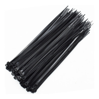 永满铁运 黑色尼龙扎带 5*400mm 100条/包