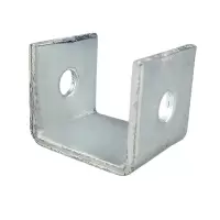 瑞季勤 带孔U型卡扣 40*40*4mm 个