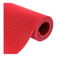 瑞季勤 防滑地垫 镂空防滑垫 宽度0.9m红色 米