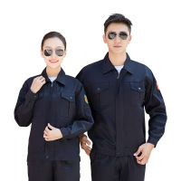 惠铁防酸碱长袖劳保工作服 套装 套