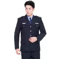 惠铁物业保安服夹克西装执勤工作服 11式 套