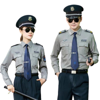 惠铁门卫保安服衬衣执勤工作服 11式 套