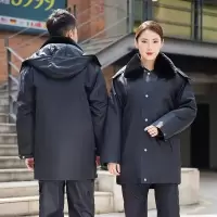 惠铁加厚防寒劳保大衣羽绒服 羽绒 件