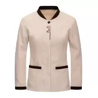 惠铁酒店物业保洁定制男女工作服 双层 件