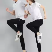 惠铁夏季纯棉男女同款运动套装 定制 套