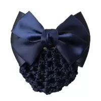 惠铁 头发定制蝴蝶结网头花 粗/细网 个