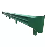 区南 波形护栏 三波绿色 米