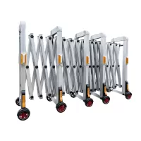 区南 铝合金伸缩围栏 隔离护栏 高1.2m 米