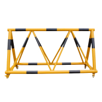 区南 拒马护栏 黄黑79-50管 米