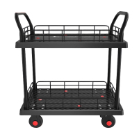 区南 围栏车 平板手推车 双层900*600mm 台