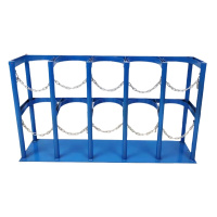 区南 气甁架 气瓶固定架 五瓶1550*300*1000mm 组