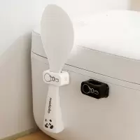 饭勺收纳架厨房壁挂电饭煲饭铲置物架硅胶挂钩不粘米饭勺子