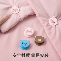 梵特 被子固定器防跑被套床单扣夹子隐形家用被角棉被固定器防滑 6只装