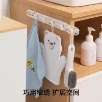 梵特 家用缝隙挂钩吊柜可伸缩收纳挂架厨房壁挂式置物架衣柜鞋柜挂物架