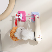 梵特 分支挂钩无痕家用门后厨房浴室壁挂免钉墙挂钉 多用挂钩 小物挂钩