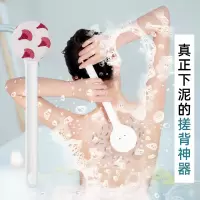 梵特 长柄按摩沐浴刷抹药搓背浴刷沐浴花搓泥搓澡刷洗澡刷后背刷