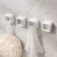 洗脸巾架壁挂式置物架浴室用品收纳免打孔挂架毛巾塞简易收纳挂钩厨房抹布塞