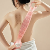 搓澡巾长条加厚双面搓背条拉背条洗澡巾硅胶沐浴条强力去污猫爪搓泥无痛后背搓澡神器