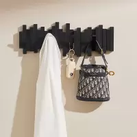 创意钢琴键挂衣架门口玄关后现代简约挂衣架置物架免打孔强力承重挂钩