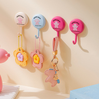 多巴胺萌趣小熊强力粘胶挂钩免打孔无痕墙壁门后粘钩钥匙包包挂钩