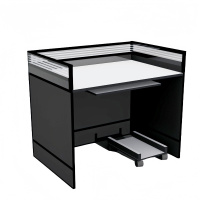 妙礼办公桌含主机托1000*750*950mm套